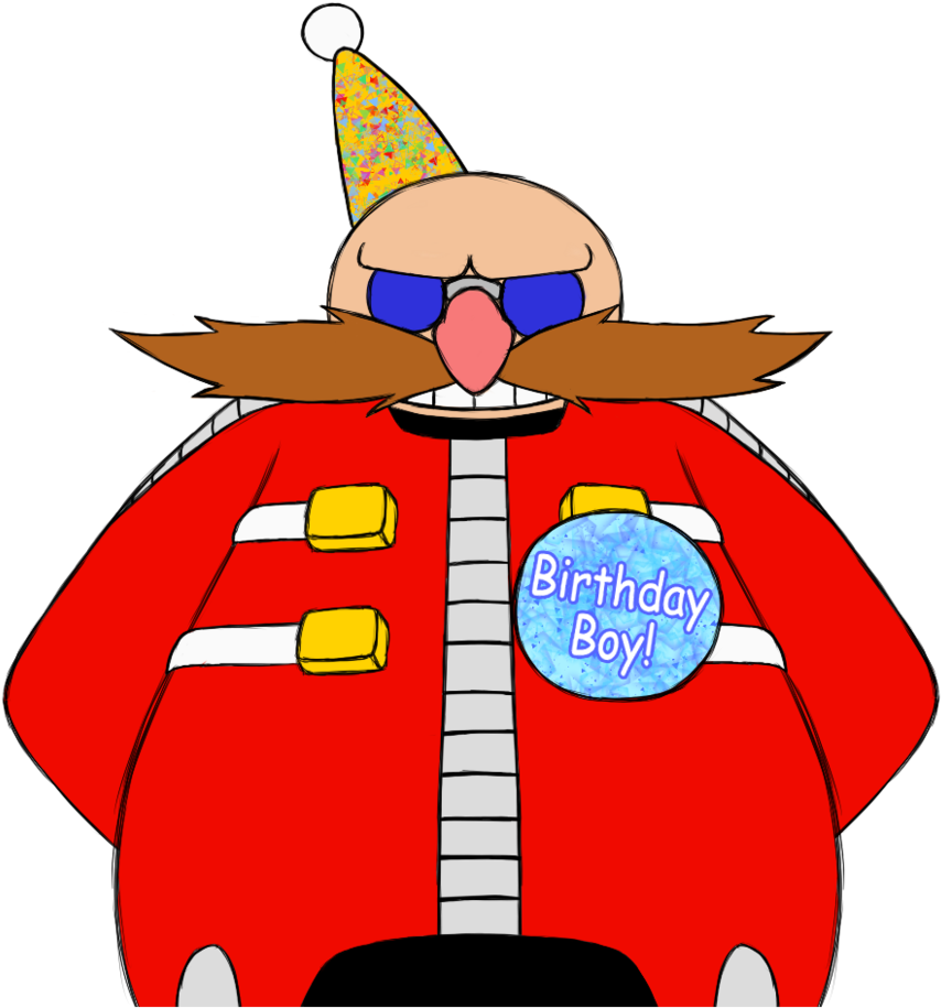 Happy Birthday Dr Eggman By Mxrobotnik - Dr Robotnik Birthday (872x916)