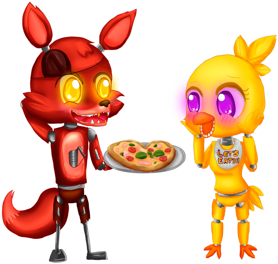 Fnaf Valentines Day By Connynee Fnaf Valentines Day - Valentine's Day (1024x1024)