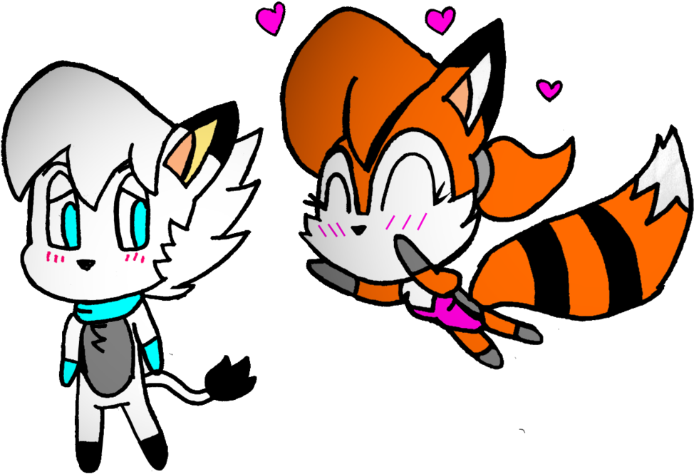 Anna And Frost Valentine Day - Cartoon (1024x698)