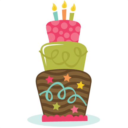 Birthday Cake Svg Birthday Svg Files Birthday Cake - Happy Birth Day Clip Arts (432x432)