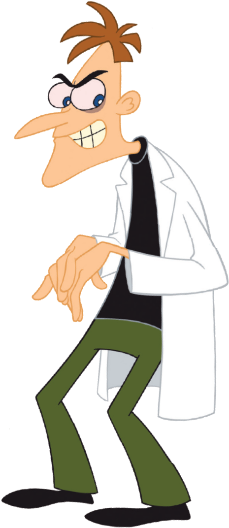 Patrick's Day Pack - Phineas And Ferb Villain (694x1121)