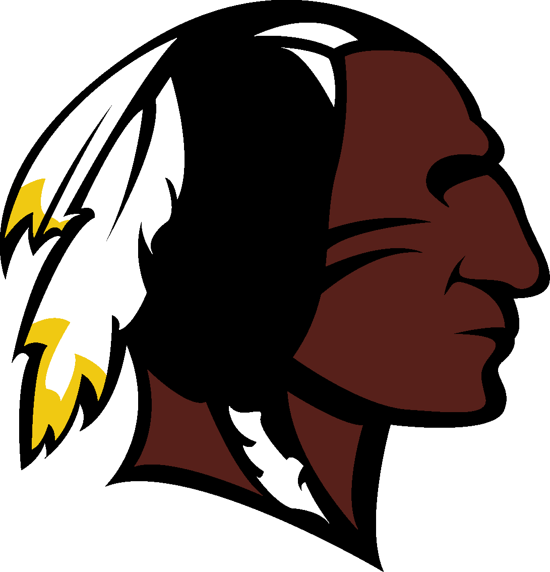 Washington Redskins Clipart Free - Redskins Png (1091x1134)
