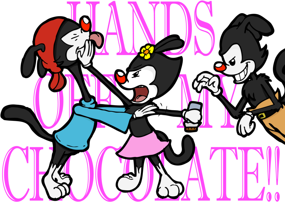 Hands Off My Chocolate By Frillythingy - Chocolate (1024x786)