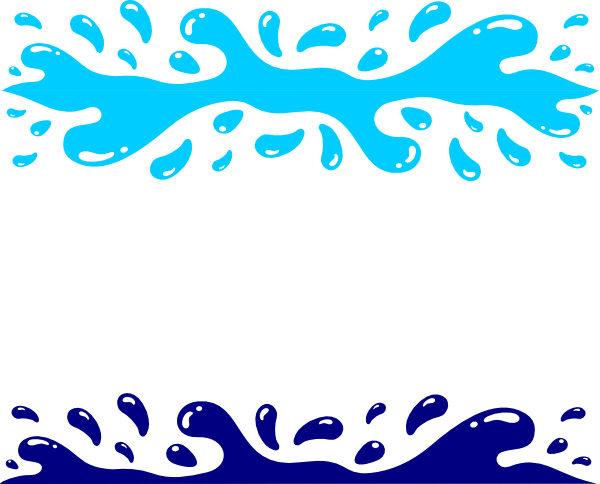 Waterspash - Clip Art Water Splash (600x484)