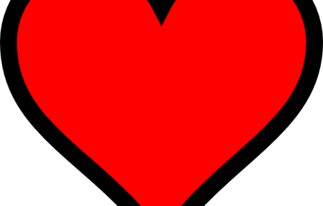 Very Small Red Heart With Transparent Clipart - Very Small Red Heart With Transparent Clipart (470x300)
