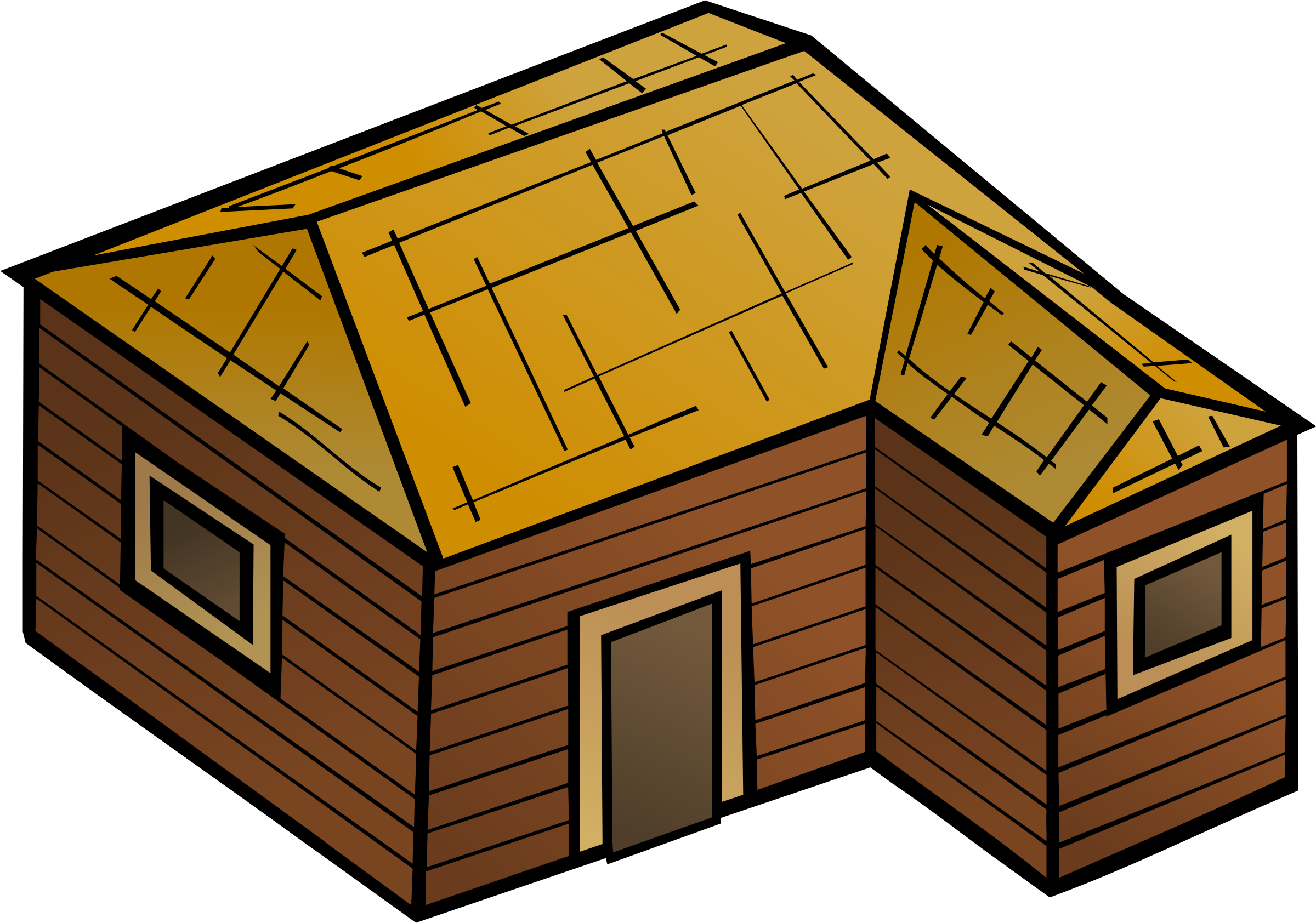 Free Stock Photo Of Wooden House Vector Clipart Public - Wooden House Clipart (2400x1684)