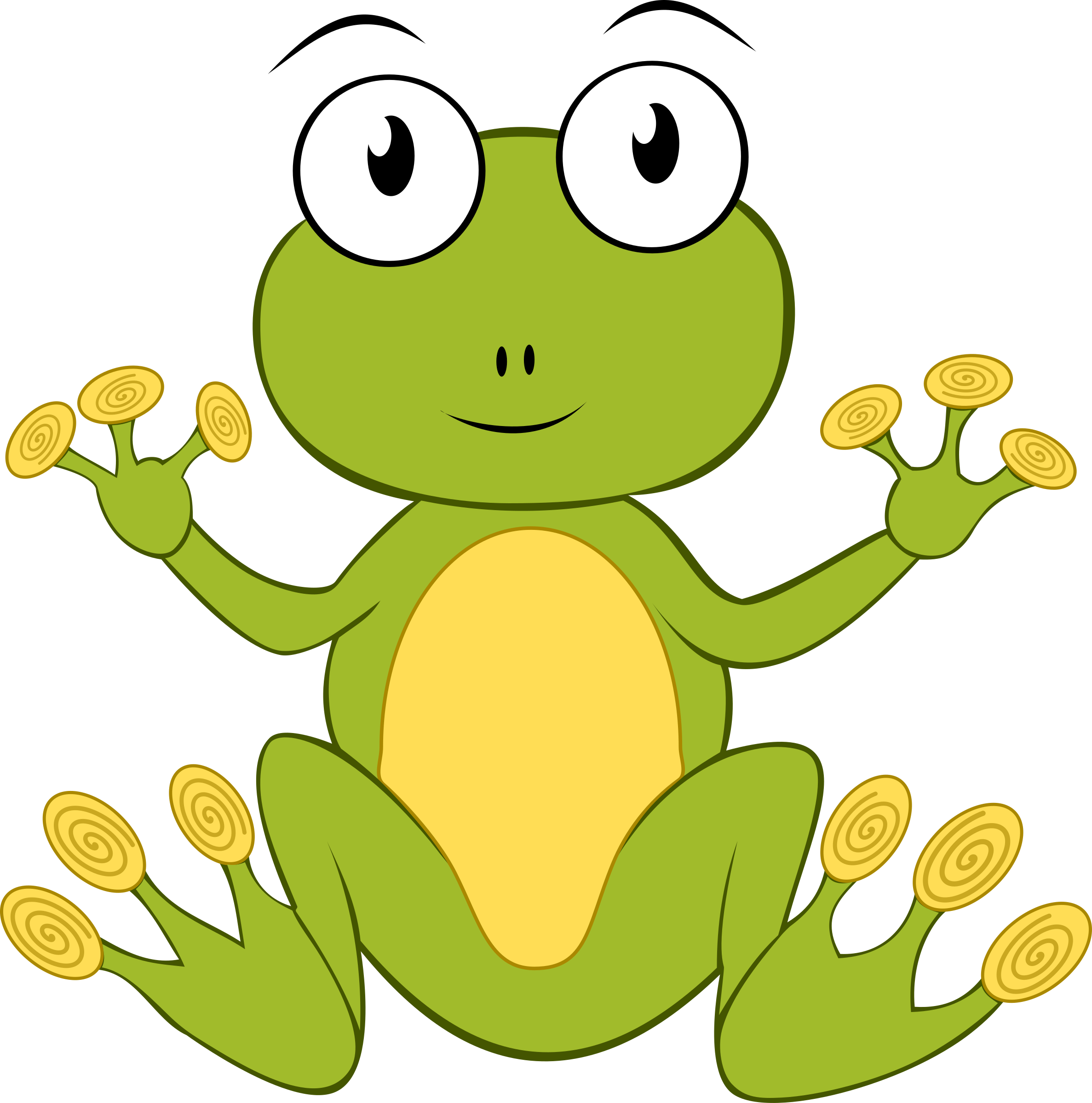 Frog картинка для детей