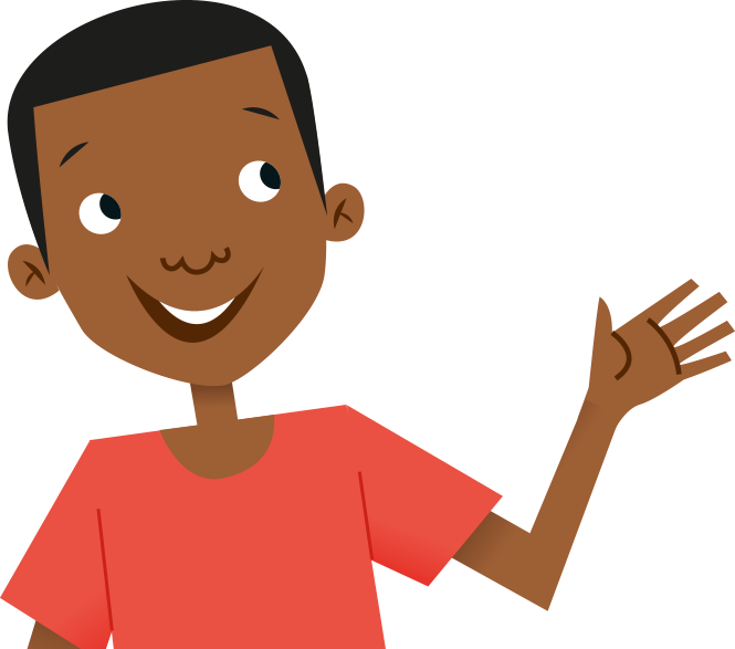 And Some Live In Very Big Countries Like India In Asia - Child Waving Hello Clipart (665x587)