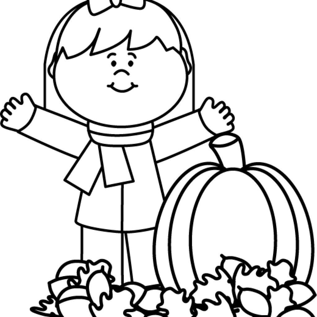 Fall Clipart Black And White Black And White Autumn - Following Directions Coloring Page (1024x1024)