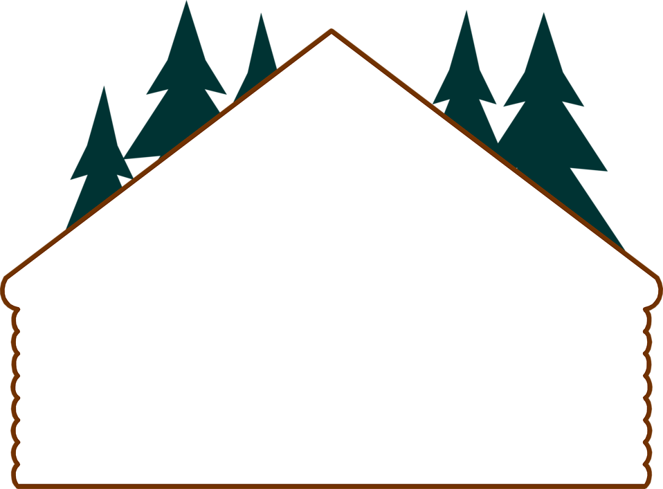 Cabin Free Stock Photo Illustration Of A Blank Log - Cabin Border (958x707)