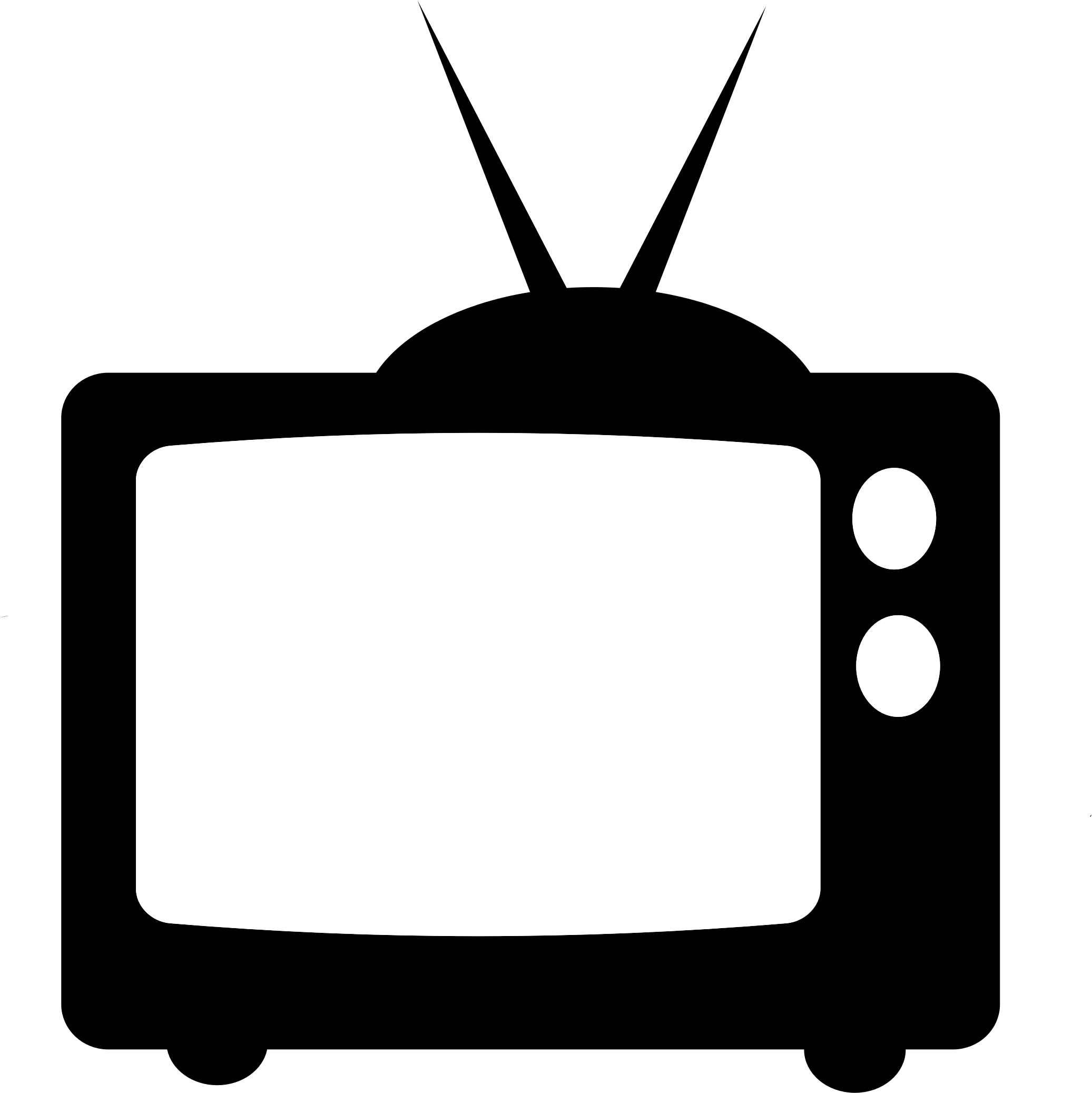 Television Clip Art Free Clipart Images - Television Clip Art (2073x2075)