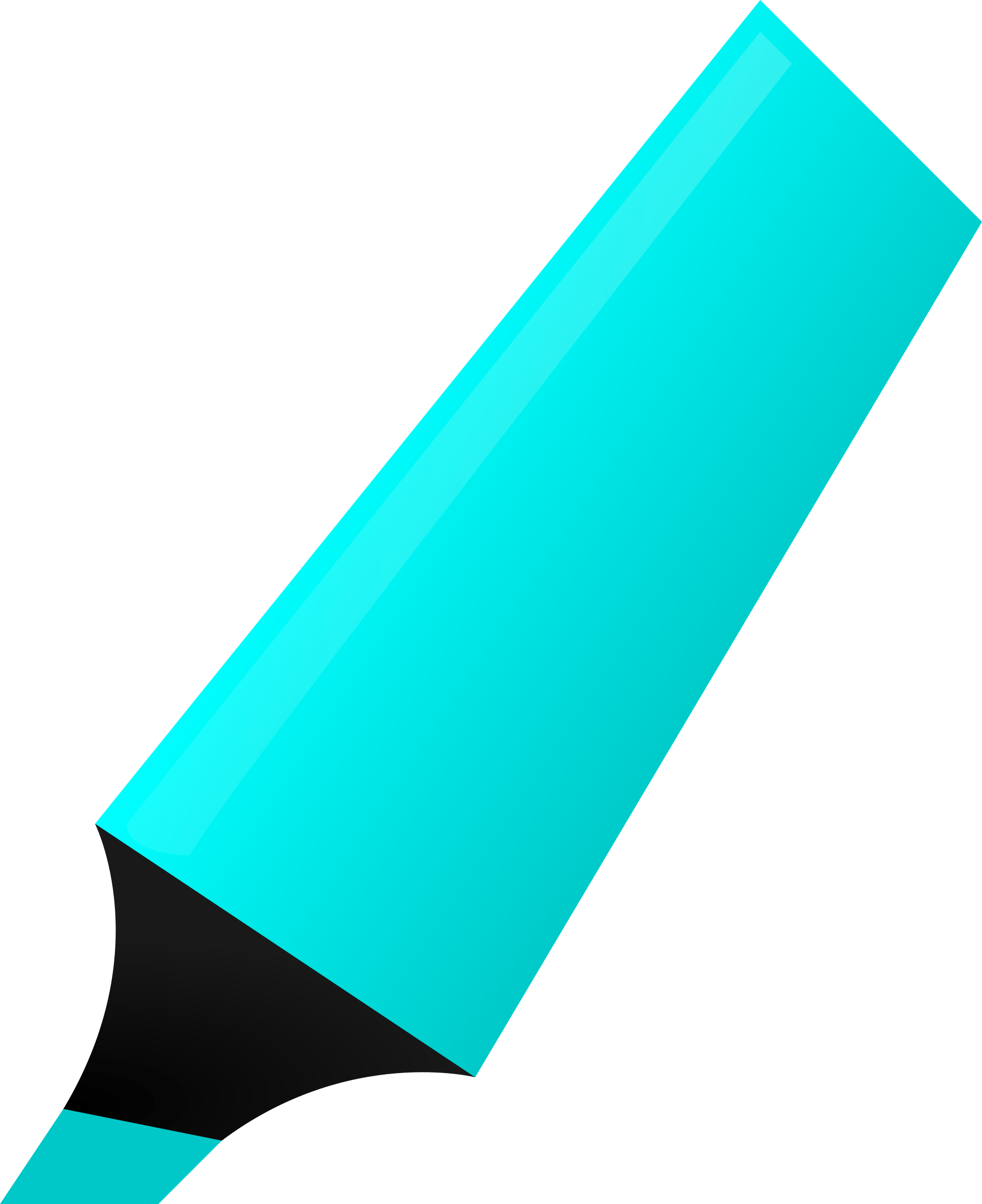 Highlighter Clipart (1958x2400)