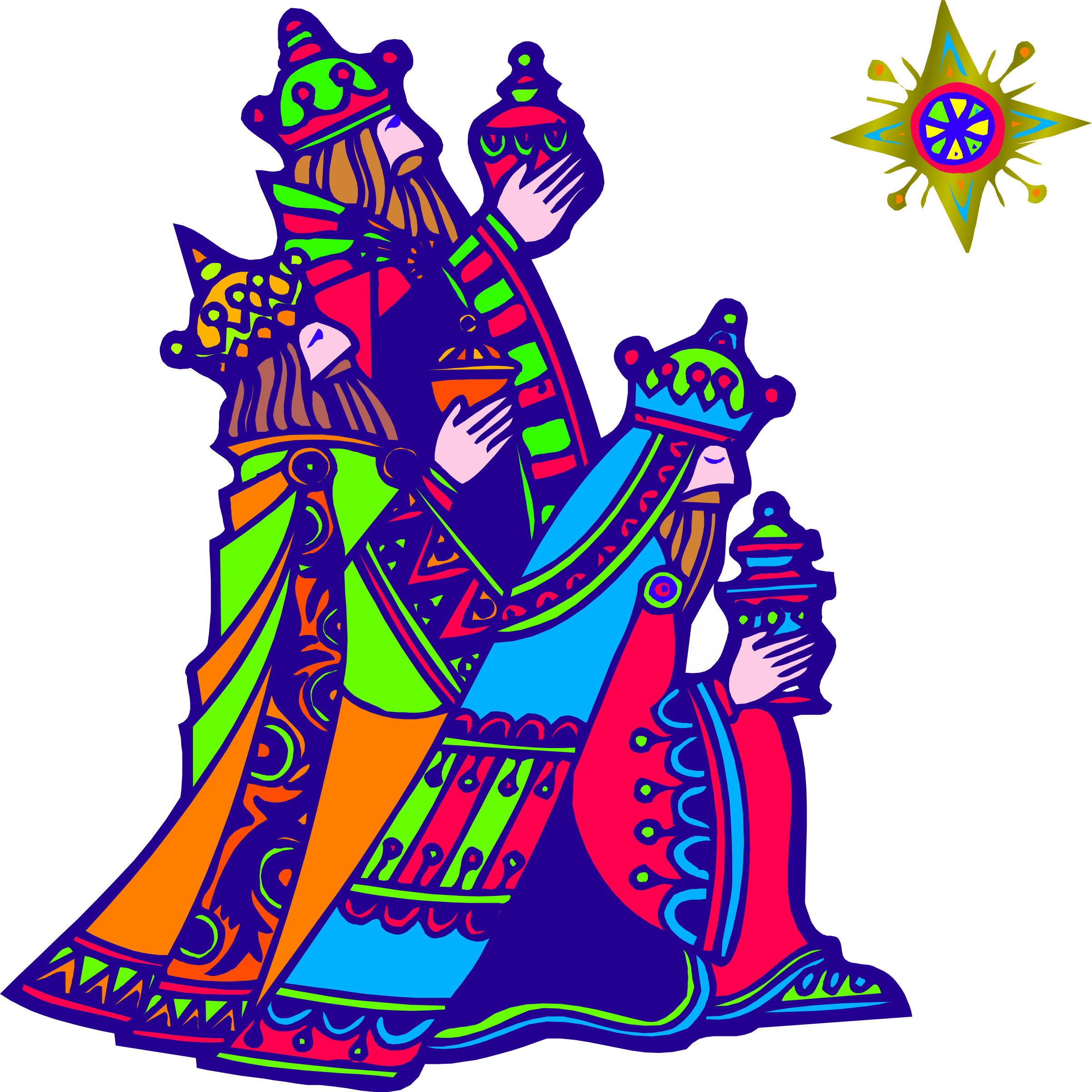 Epiphany Holiday 2017 Cyprus Official Public Holidays - Three Kings Day 2018 (2400x2400)