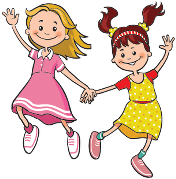 Children Playing Children At Play Clipart The Arts - Children Play Vector (412x399)