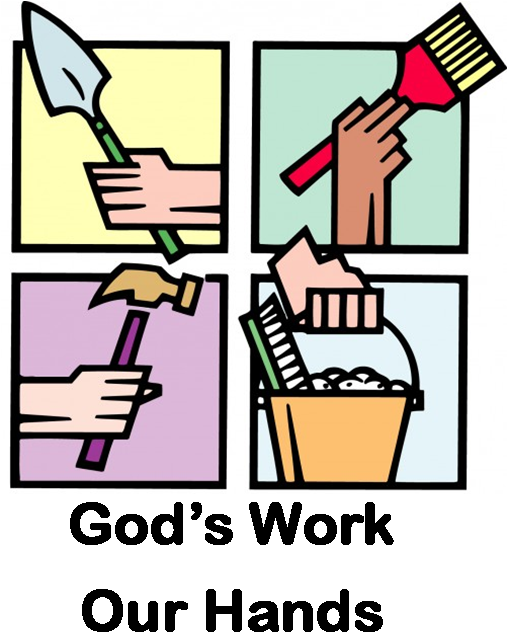 Church Work Day Icon Klamath Falls First United Methodist - Church Work Day Clip Art (508x674)