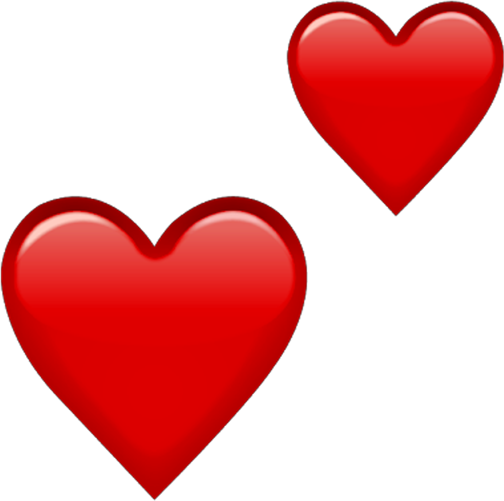 Red Heart Emoji Png (1024x1024)