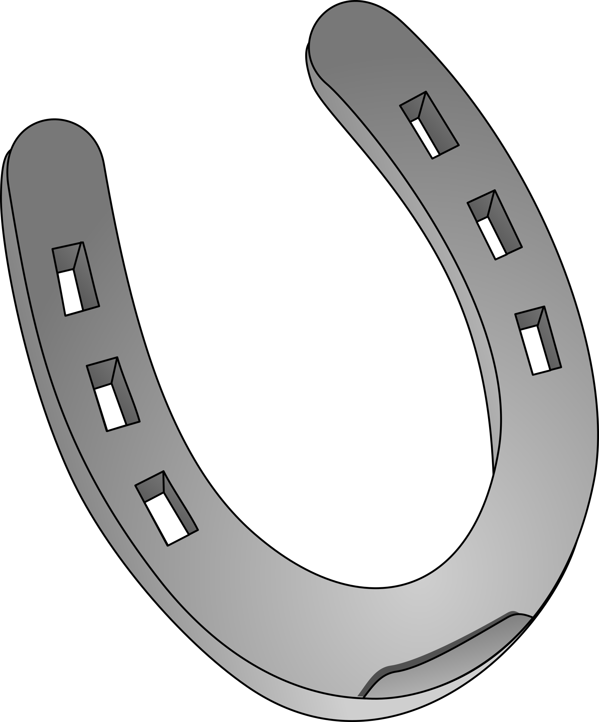 Horseshoe Png - Horseshoe Clip Art (1990x2400)