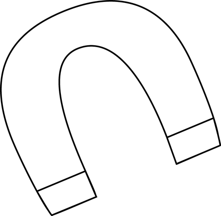 Black And White Magnet - Black And White Magnet (450x440)