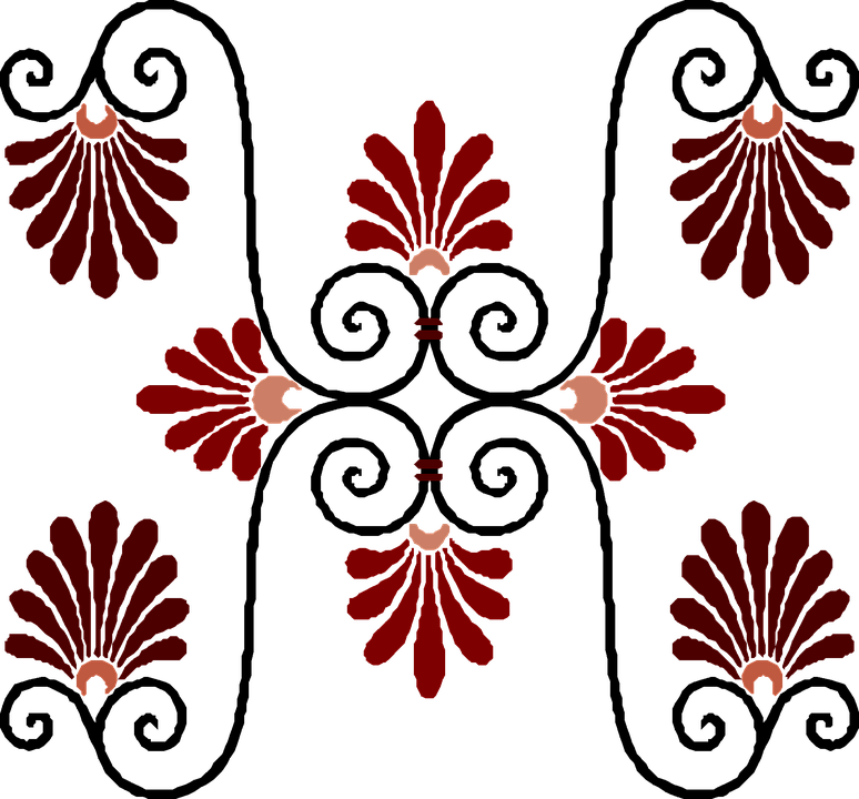 Vintage Art Deco Design Pattern Decoration Retro - Art Deco Design Patterns (774x720)