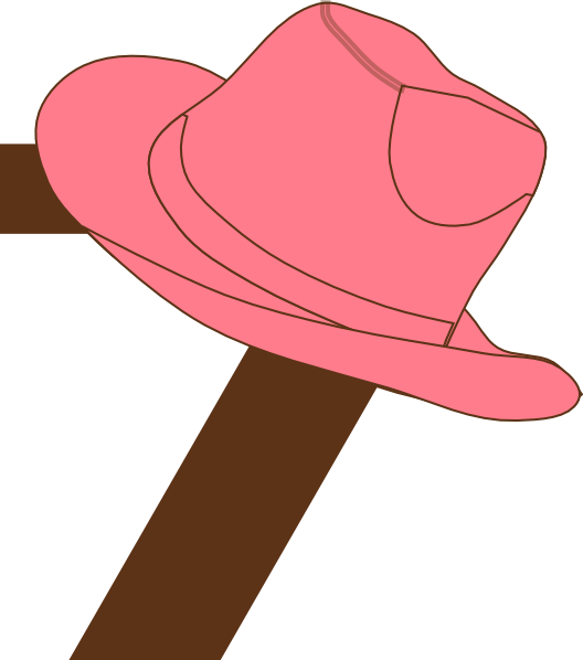 Cowgirl Hat Clip Art - Cowgirl 7 Clip Art (528x598)