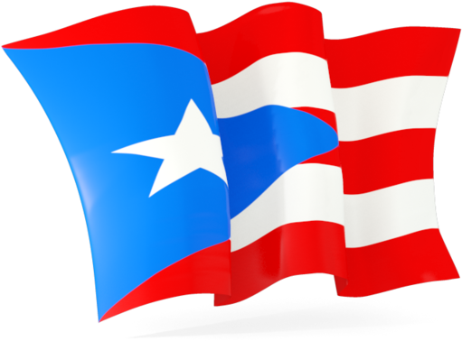 Waving Puerto Rican Flag (640x480)