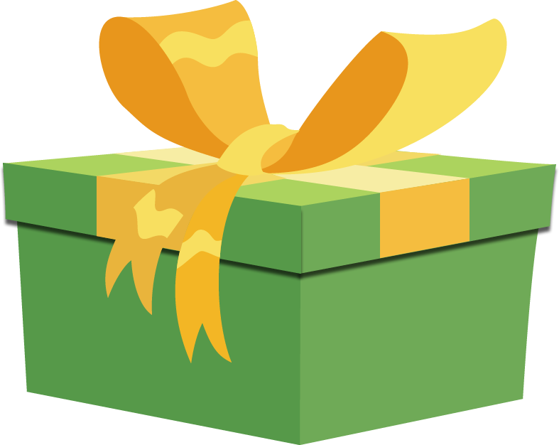 Gift Box By Ellittest On Clipart Library - Mlp Present Vector (787x626)