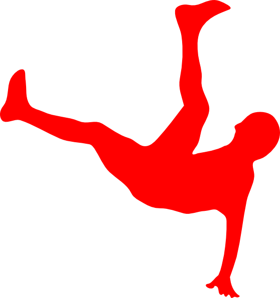 Red Man Falling Clip Art - Dancing Is Life Throw Blanket (558x595)
