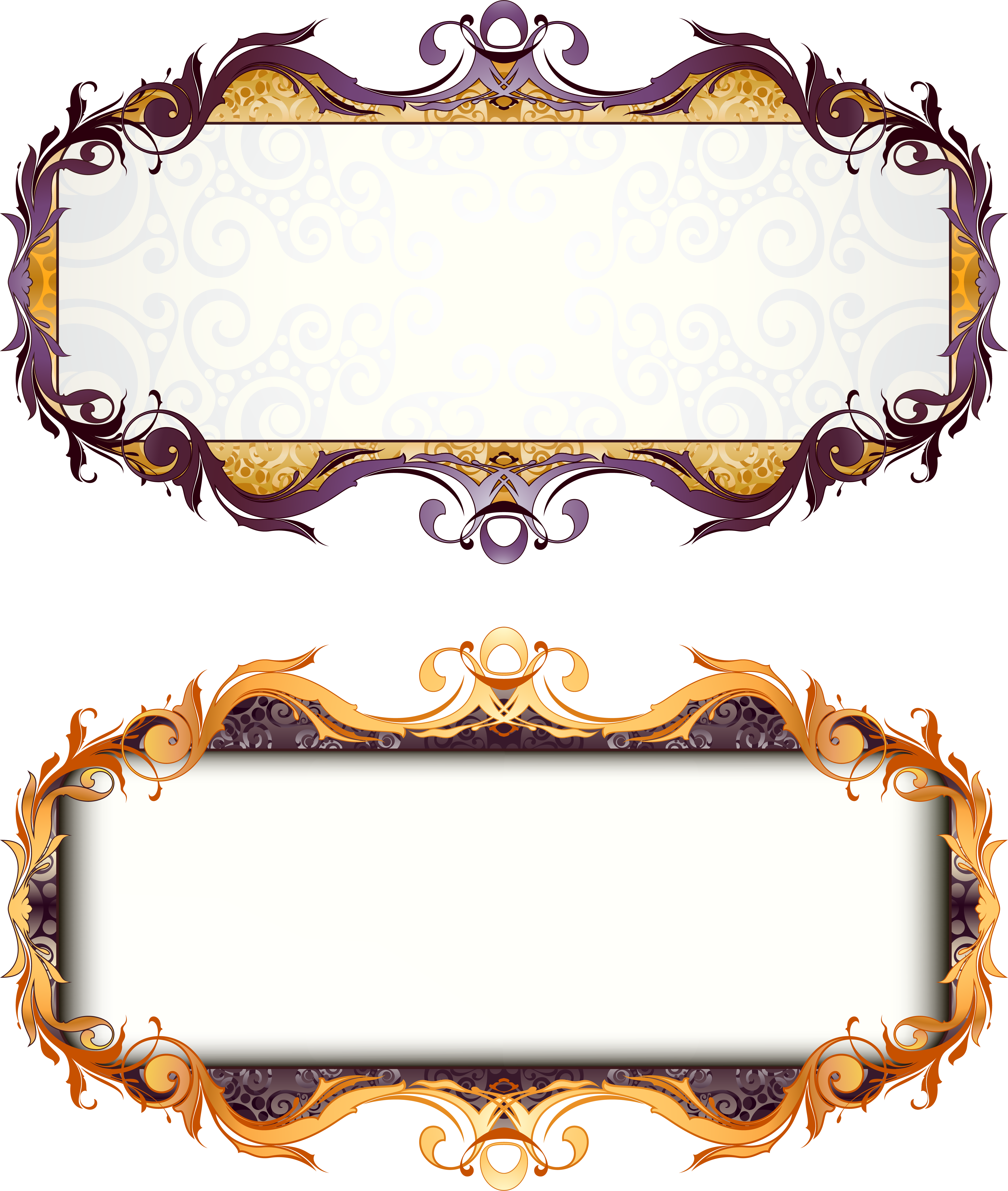 Picture Frame Art Deco - Free Vintage Vector Borders (4504x5323)