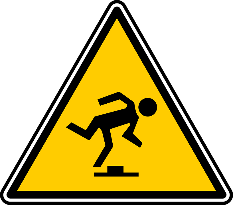 Manhole Fall Trip Signs Symbols Warning Hazard - Sinal De Baixa Temperatura (1168x1024)