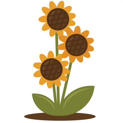 Sunflower Svg Files For Scrapbooking Sunflower Svg - Sun Flower Vase Clip Art (432x432)
