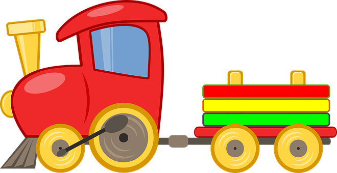 Toy Train Toys Play Childhood Locomotive T - Cartoon Train (660x340)