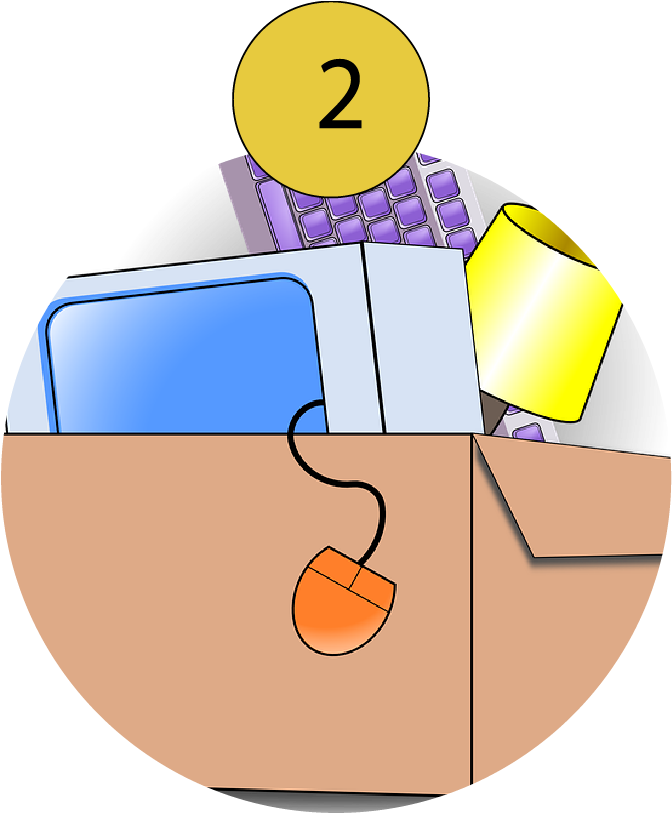 Packing To Move - Moving Clip Art (847x847)