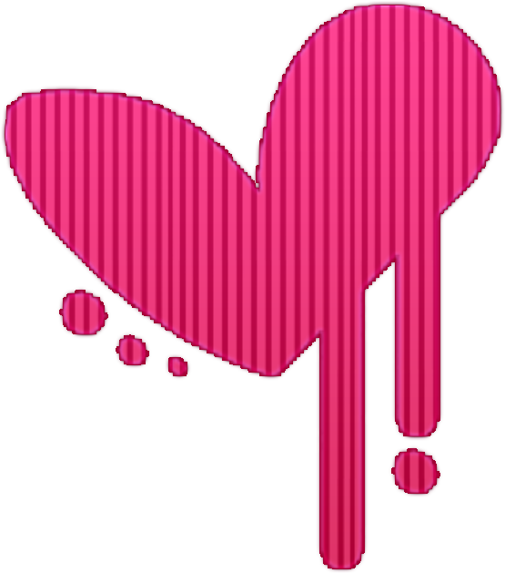 Pink Hearts Clip Art - Heart Transparent Pink .png (747x672)