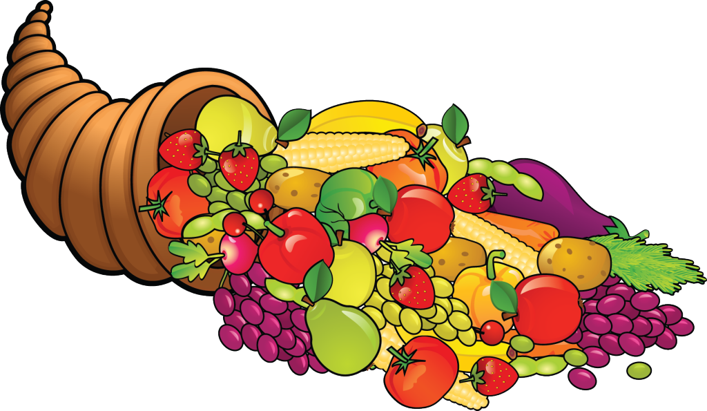 Thanksgiving Clip Art Food - Thanksgiving Food Clip Art (1024x595)