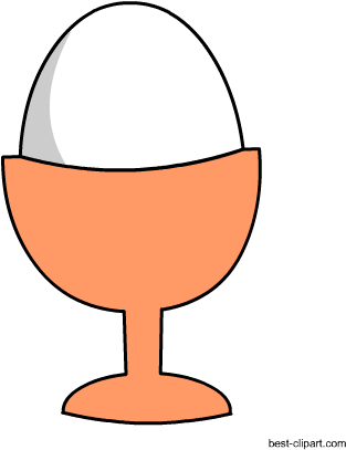 Egg In A Pot, Free Clip Art - Clip Art (450x450)