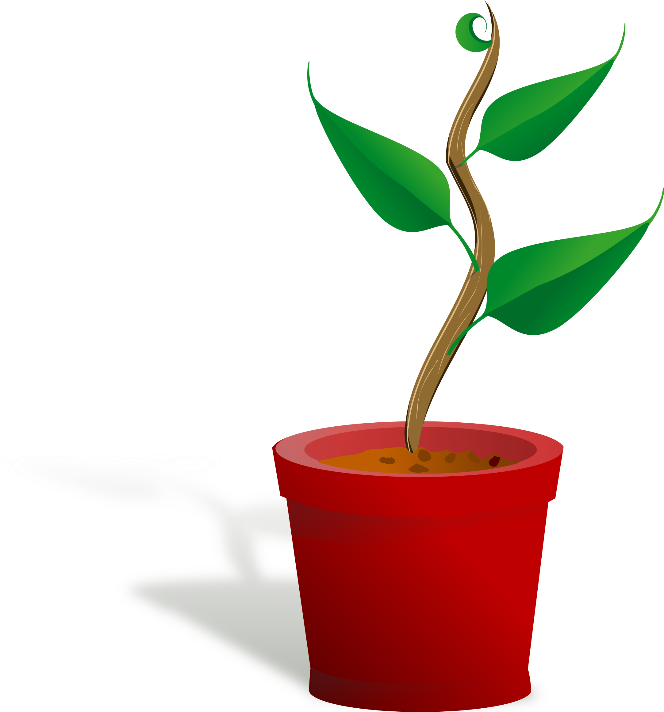 Big Image - Plant Clip Art (2400x2322)