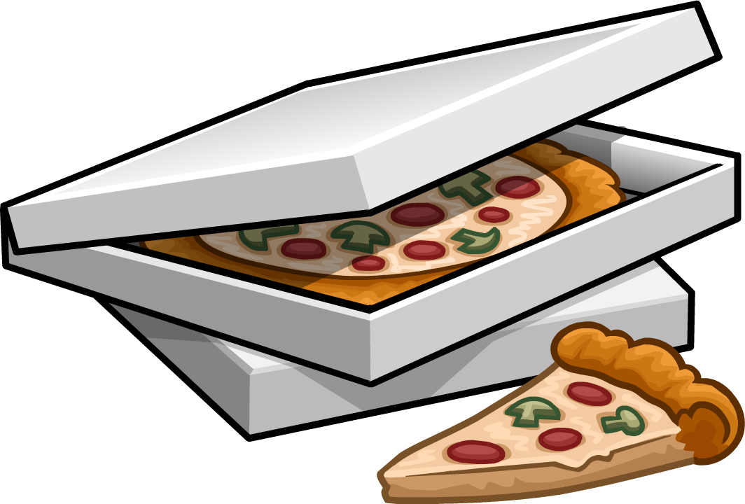 Pizza Clipart Pizza Box - Pizza Box Clipart (1064x720)