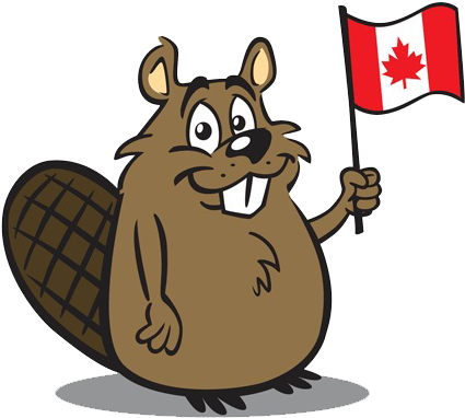 Beaver Png Free Download - Beaver Cartoon (450x399)