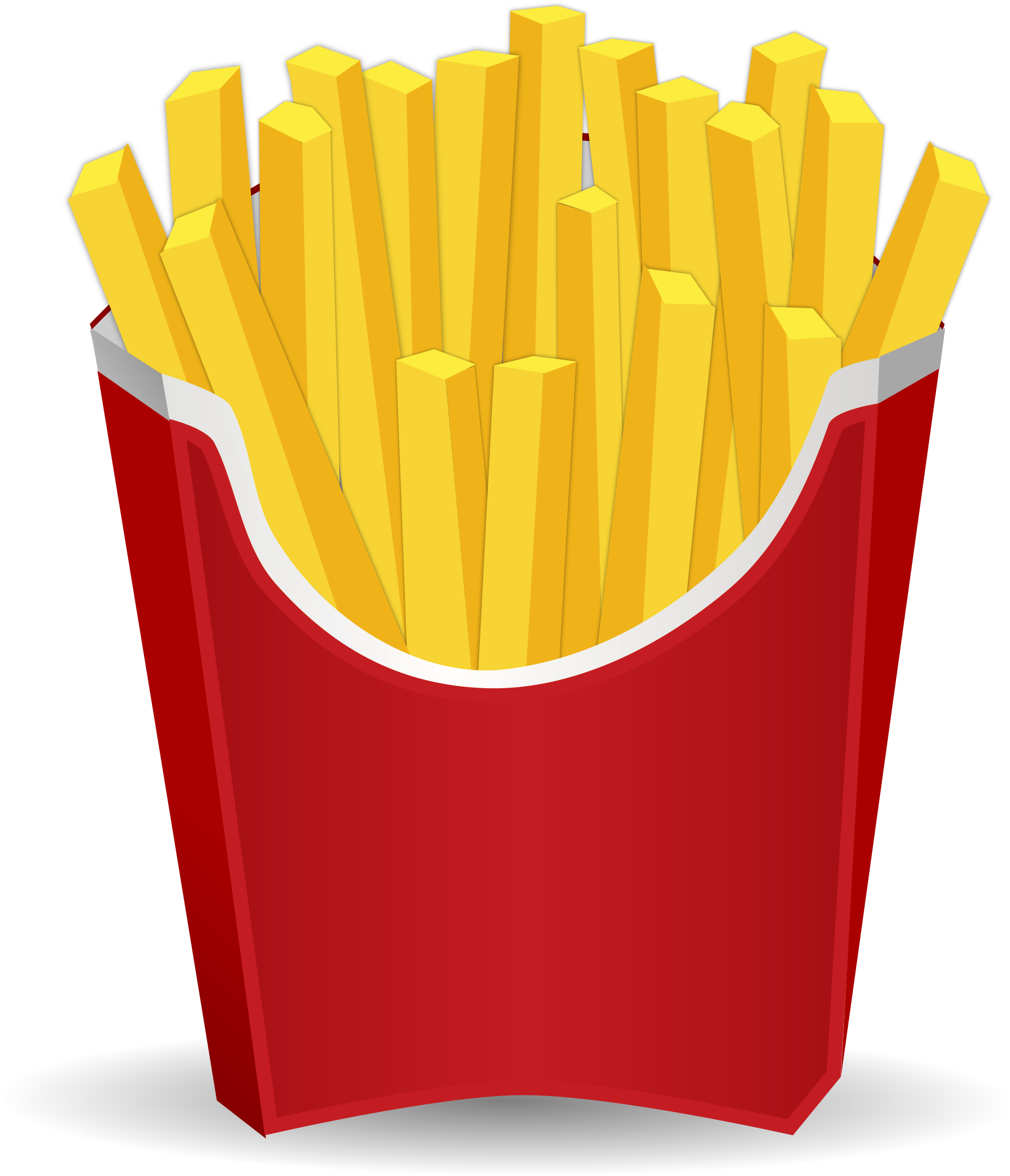 French Fries - French Fries Clip Art (2400x2400)
