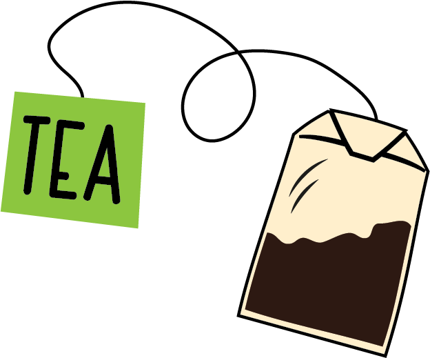 Tea Bag Icon, Tea Clipart, Food Clipart, Menu Clipart Tea Bag Emoji