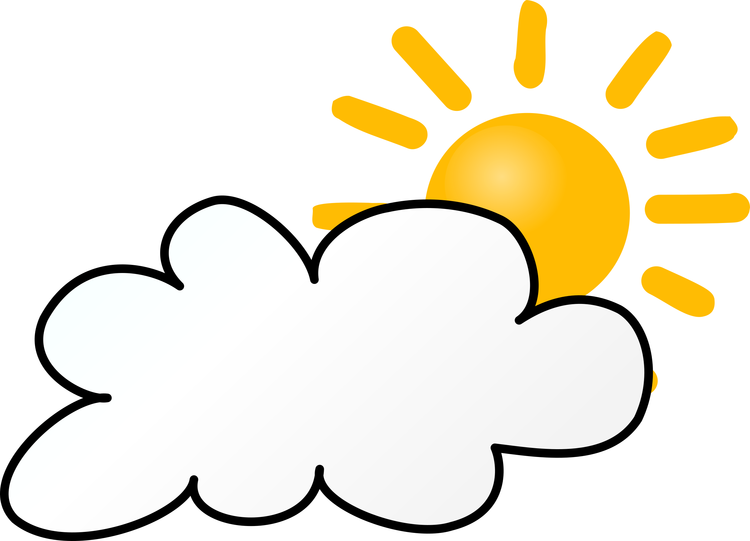 Partly Cloudy Clip Art Partly Sunny Rainy Clipart China - Chronic Disease Self Management Program (2400x1732)