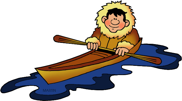 Native Americans Clip Art By Phillip Martin, Far North - Native Americans Clip Art By Phillip Martin, Far North (648x374)