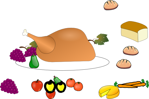 Dinner Clipart - Protein Clipart Png (600x398)