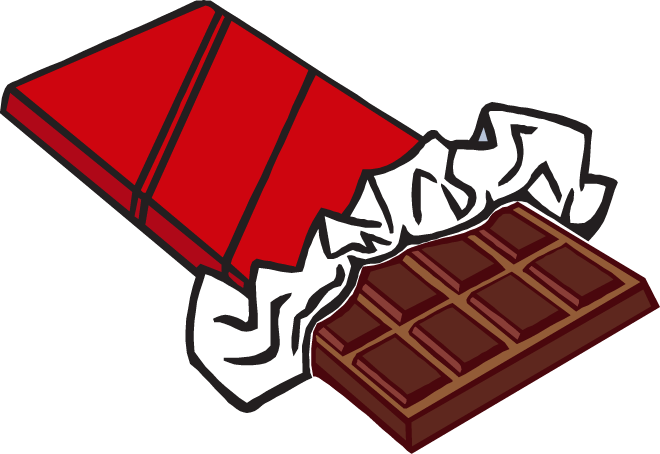 Chocolate Clipart Candy Food Free Clipart Image - Chocolate Clipart (660x454)