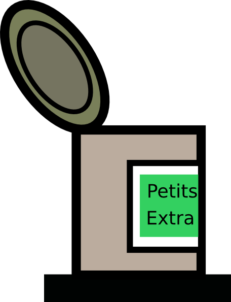 Food Can Canned Clip Art - Canned Food Clip Art (456x595)