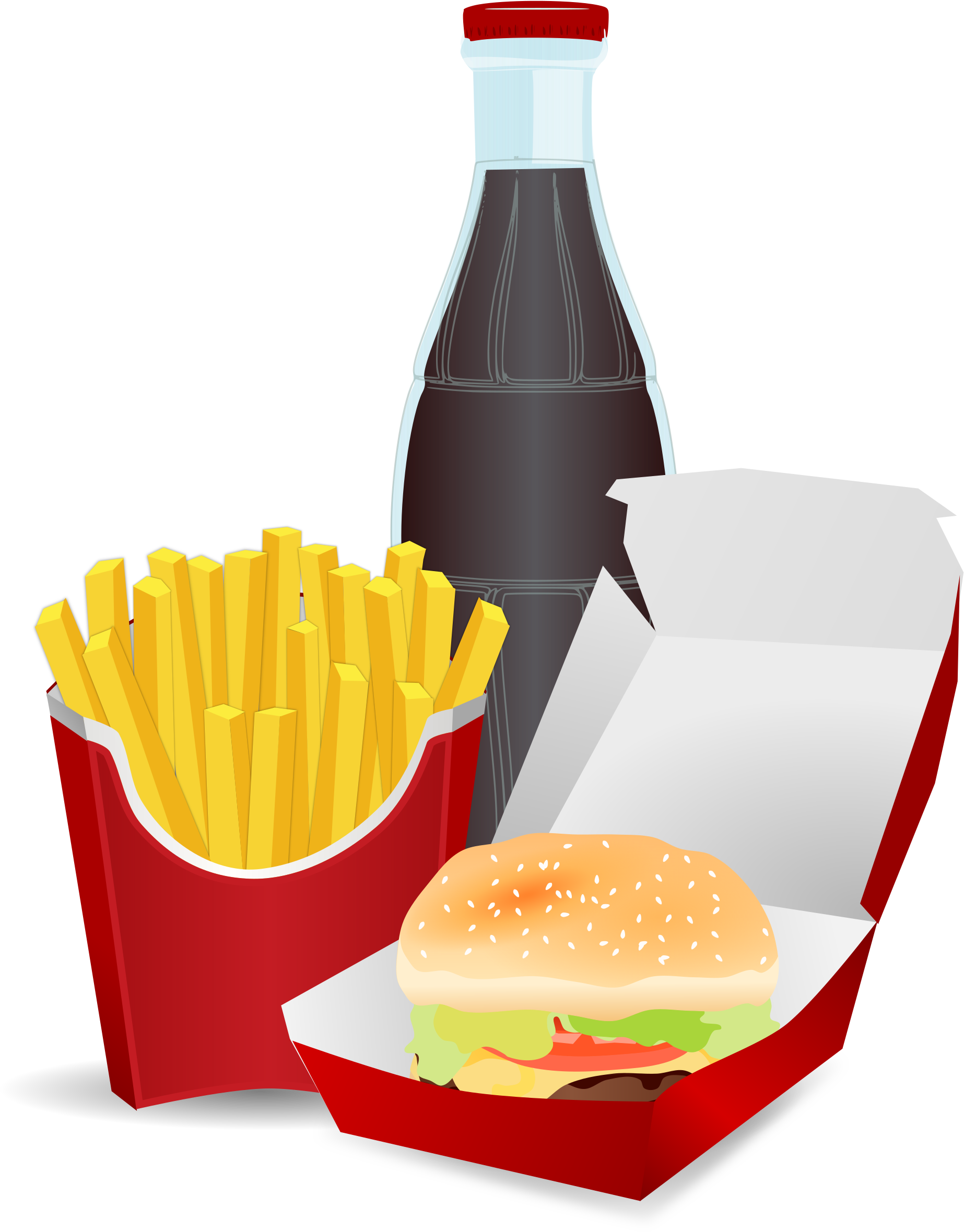 Big Image - Alimentos No Saludables Dibujos (2000x2400)