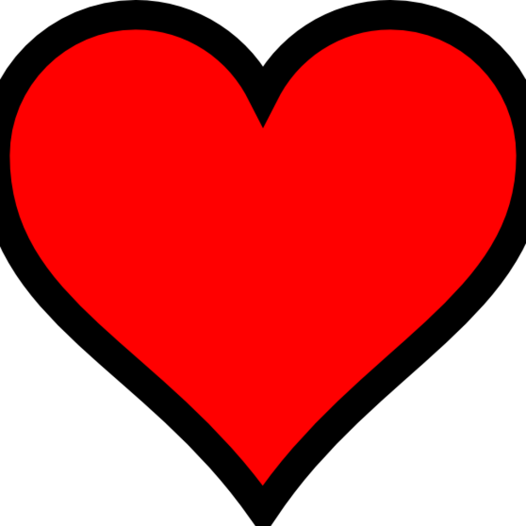 Hearts Clipart Plain - Heart Shape For Photoshop (1024x1024)
