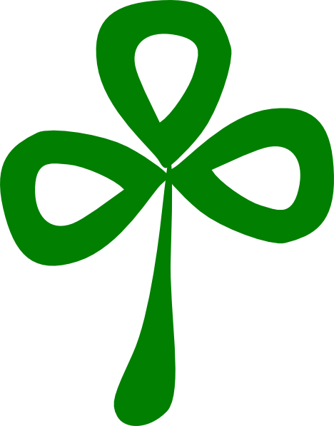 Leaf Clover - 3 Leaf Clover Png (468x597)