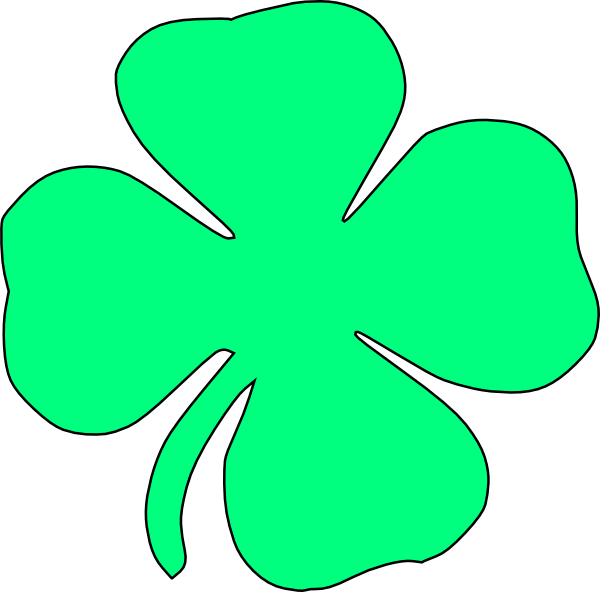 Clover Clip Art - Clover Clip Art Transparent (600x592)