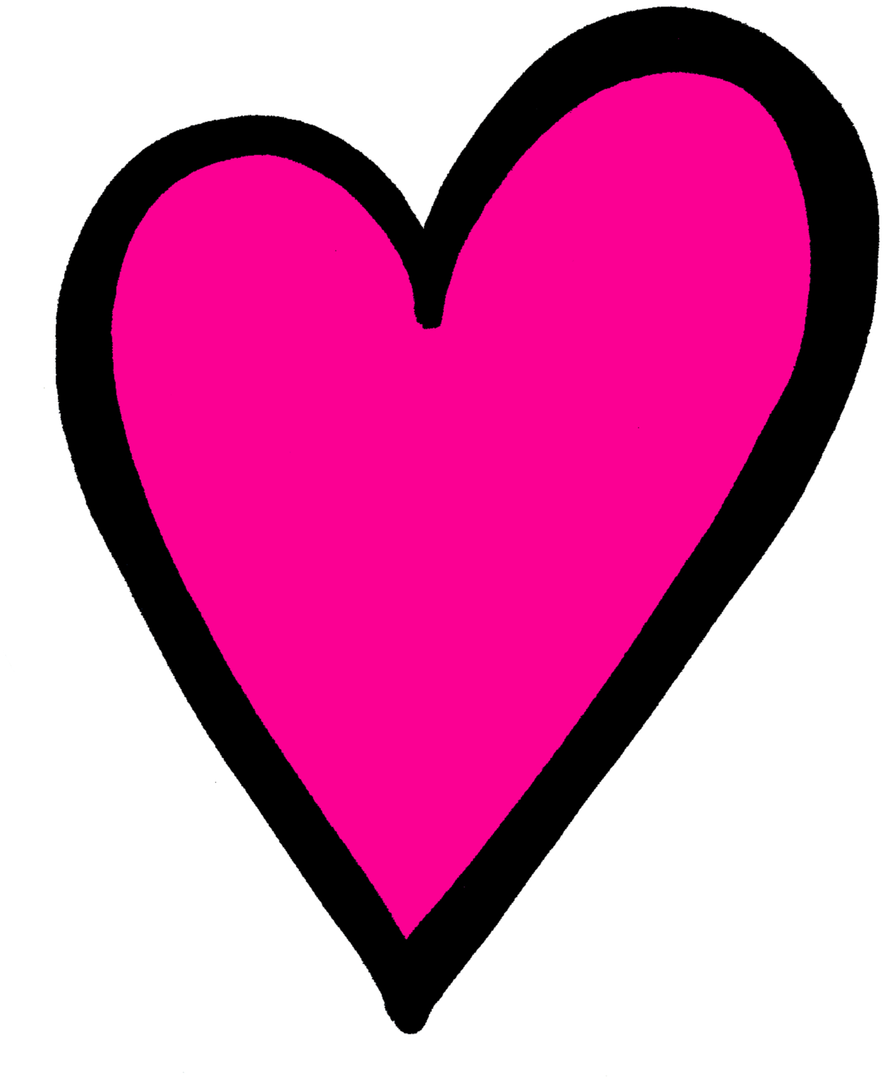 Discover Ideas About Pink Hearts - Clip Art (1296x1574)
